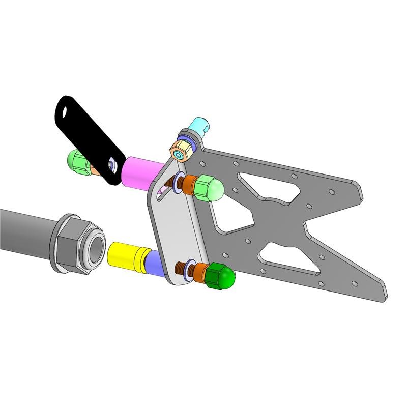 Support de plaque latéral Harley-Davidson FXLRS Low Rider S 117